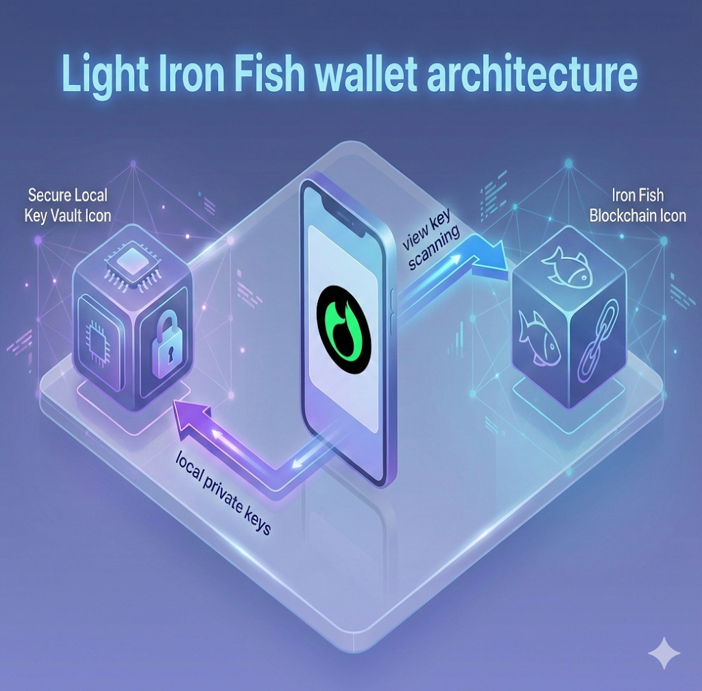 Light Iron Fish wallet architecture