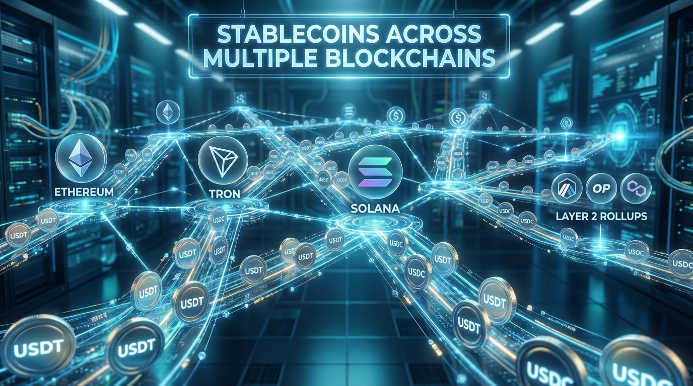 跨多个区块链的稳定币