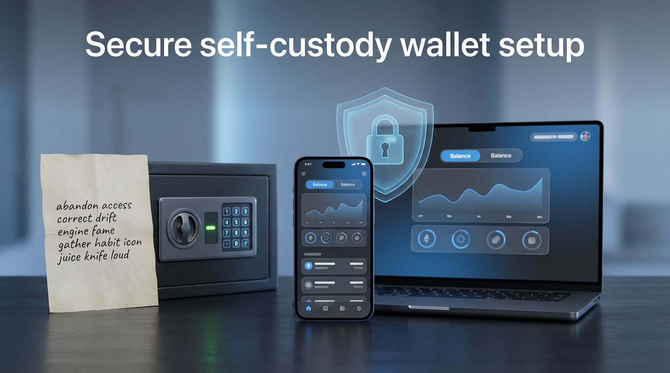 安全自托管钱包设置