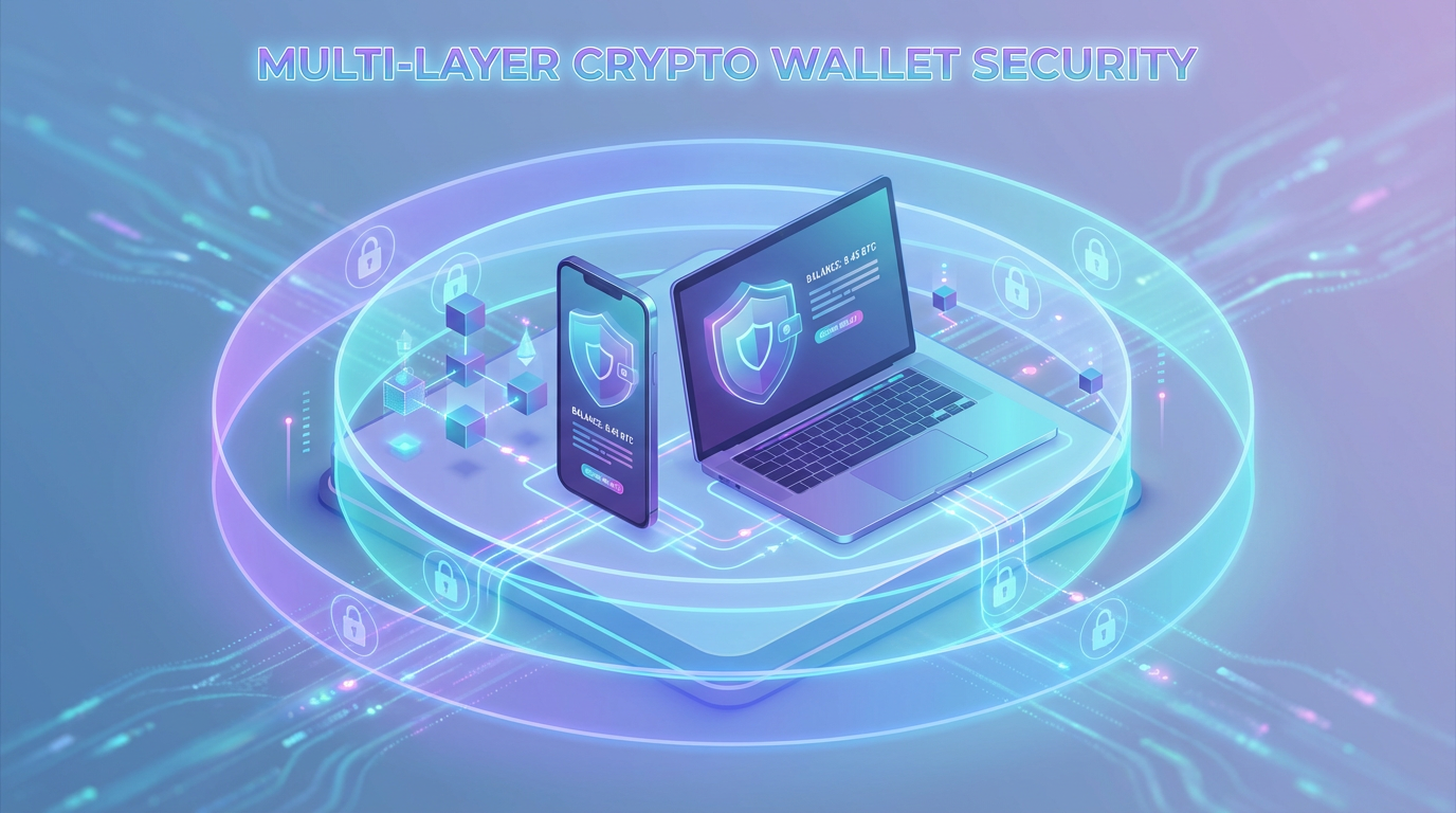 Multi-layer crypto wallet security