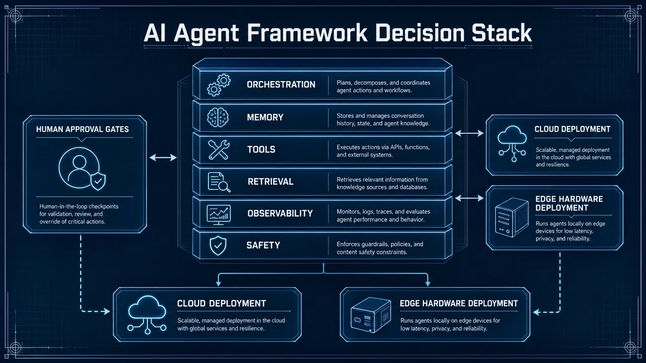 How do you compare AI agent frameworks in 2026?