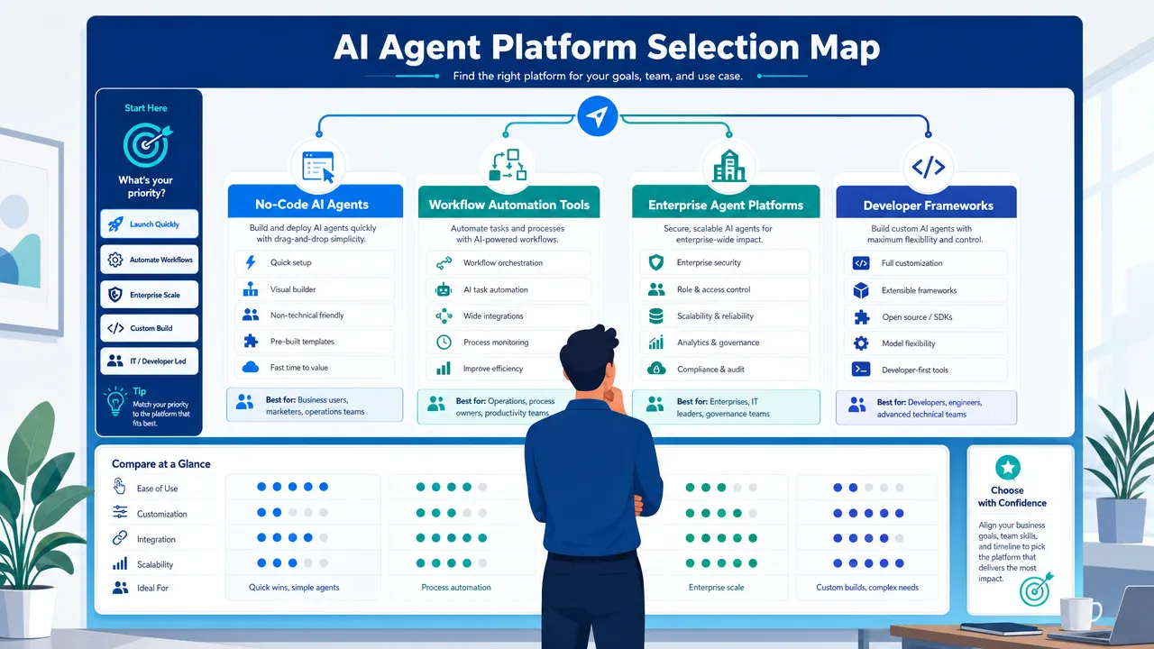 Best AI Agent Frameworks for Non-Developers in 2026