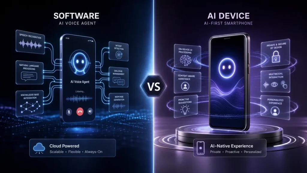 Phone AI Agent vs AI Agent Phone: What’s the Difference?
