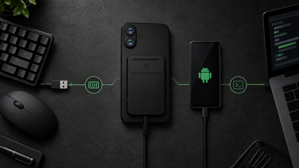 USB HID vs ADB: How AI Agents Control Mobile Devices