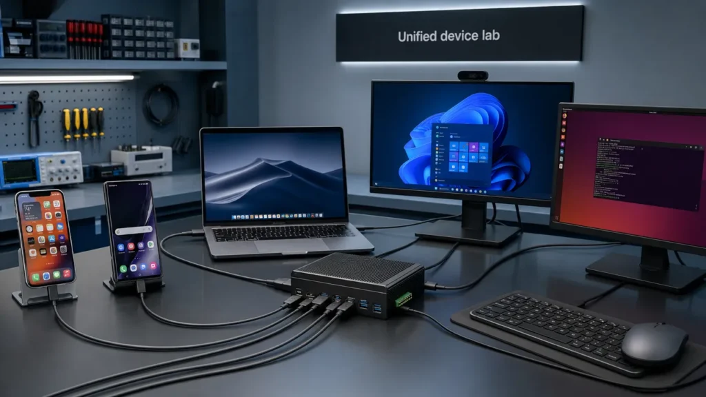 Unified Device Control Across iPhone, Android, and Desktop