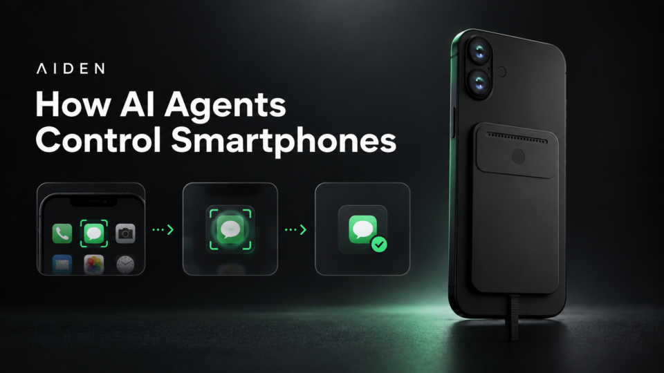 How AI Agents Control Smartphones