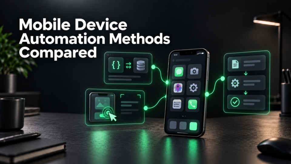 Mobile Device Automation Methods Compared